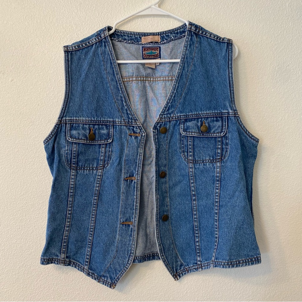 Vintage jean vest